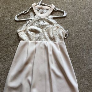 Super cute size 4 BCBG cream lace dress